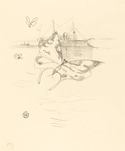 Les papillons - Henri de Toulouse Lautrec