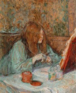 Madame Poupoule à sa toilette - Henri de Toulouse Lautrec