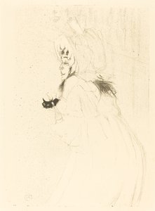 May Belfort saluant - Henri de Toulouse Lautrec