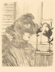 Mme. Le Marguoin, modiste, 1900 - Henri de Toulouse Lautrec