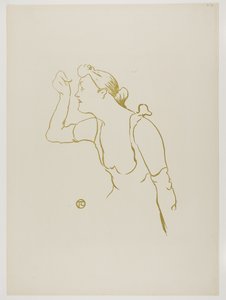 Paula Brébion, from Le Café-Concert - Henri de Toulouse Lautrec