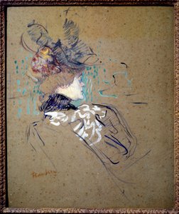 Portrait de femme de profil (Madame Lucy)
