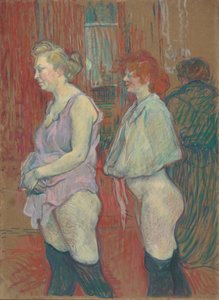 Rue des Moulins, 1894 - Henri de Toulouse Lautrec