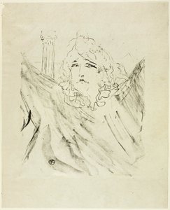 Sarah Bernhardt, de Treize Lithographies - Henri de Toulouse Lautrec