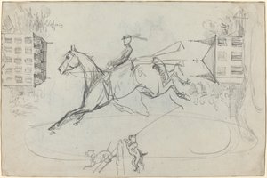 Feuille de croquis, vers 1881 - Henri de Toulouse Lautrec
