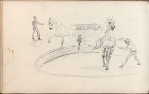 Carnet de croquis, 1880 - Henri de Toulouse Lautrec