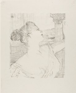 Sybil Sanderson, de Treize Lithographies - Henri de Toulouse Lautrec