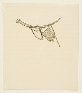 Cul-de-lampe de Au Pied du Sinaï - Henri de Toulouse Lautrec
