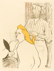 Le coiffeur - Programme du Théâtre Libre