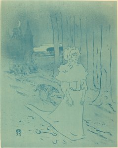 La châtelaine ou le tocsin - Henri de Toulouse Lautrec
