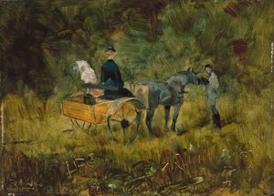 Le piège - Henri de Toulouse Lautrec