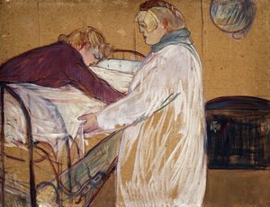 Deux femmes faisant leur lit, 1891 - Henri de Toulouse Lautrec