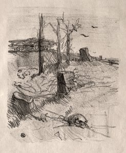 Un Cimetière en Galicie, 1898 - Henri de Toulouse Lautrec