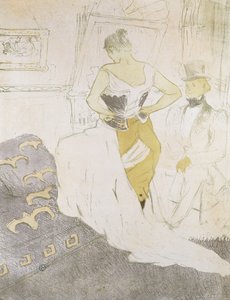 Femme en corset, de Elles, 1896 - Henri de Toulouse Lautrec