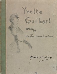 Yvette Guilbert-Série anglaise: Couverture - Henri de Toulouse Lautrec