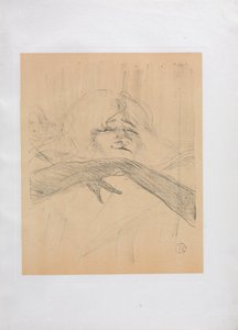 Yvette Guilbert-Série anglaise : Linger Longer Loo, 1898 - Henri de Toulouse Lautrec