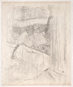 Yvette Guilbert : Saluant le public - Henri de Toulouse Lautrec