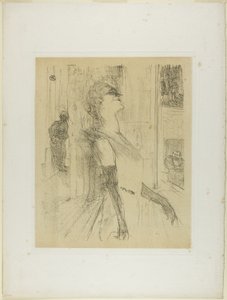Yvette Guilbert sur scène, de Yvette Guilbert - Henri de Toulouse Lautrec