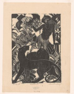 Circé II - Henri van der Stok (signed by artist)