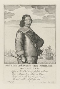 Portrait de Cornelis Evertsen - Henrick Rochuszn van Dagen
