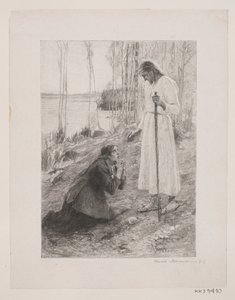 Le Christ apparaît à Marie Madeleine - Henrik Bornemann