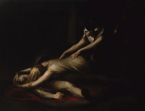 La Douleur de Kriemhild - Johann Heinrich Füssli