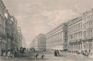 Rue du Chapeau Rouge, Bordeaux, milieu du 19e siècle