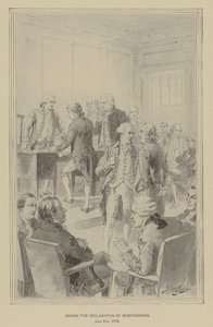 Signature de la Déclaration d