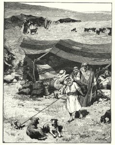 Un campement bédouin - Henry Andrew Harper