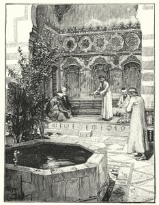 Réception des invités dans un levan, Damas - Henry Andrew Harper