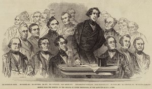 Croquis de la réunion de l