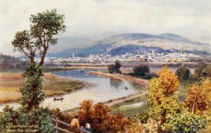 Barnstaple, depuis la rivière