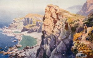 Criques de baignade, depuis Torrs Walk, Ilfracombe