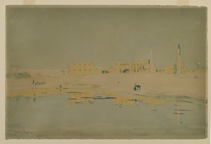 Ruines de Louxor - Henry Bacon