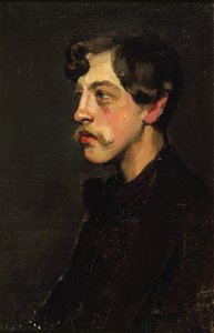 Portrait du poète Camille Mauclair