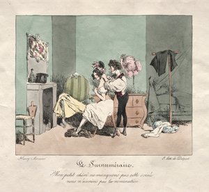 Douanes administratives : surnuméraire - Henry Bonaventure Monnier