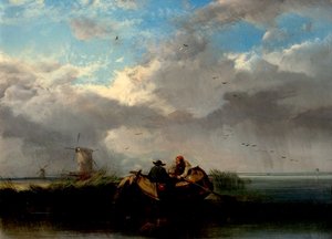 Broads de Norfolk avec des bateaux