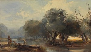 Sur les Norfolk Broads - Henry Bright