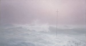 La Croix dans la brume, Bretagne