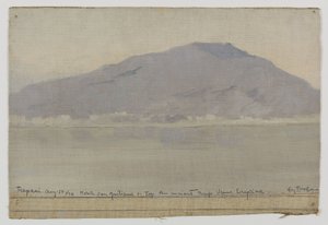 Trapani, Monte San Giuliano (Sicile), en 1899