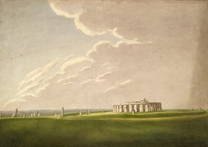 Le Grand Temple antédiluvien de Stonehenge : dans son état original du Nord, 1824-1839