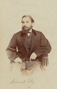 Carte-de-visite portrait de Samuel Ely