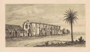 Mission San Gabriel Arcángel, 1883