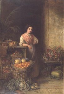Jeune Vendeuse de Fruits