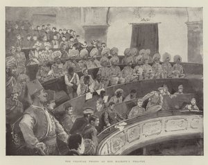 Les troupes coloniales au théâtre de Sa Majesté - Henry Charles Seppings Wright