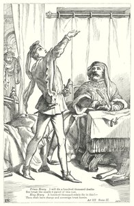 Le roi Henri IV, première partie (gravure)
