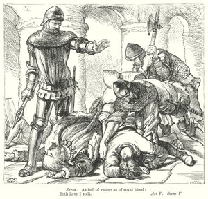 Le roi Richard II (gravure)