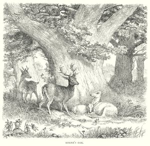 Les Joyeuses Commères de Windsor (gravure) - Henry Courtney (after) Selous
