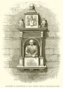 Monument à Shakespeare dans l