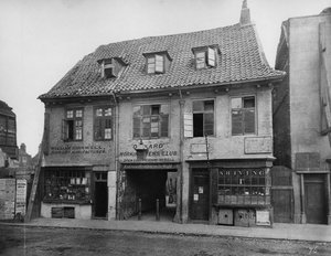 Vieille Maison, Palace Yard, Lambeth, vers 1883